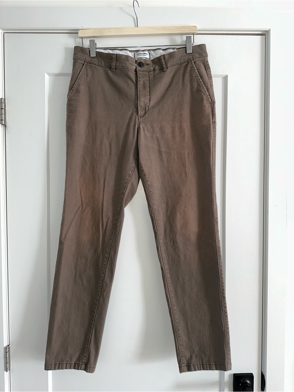 Jack & Jones Marco Slim Fit Chino Pants - Brown - 32x32